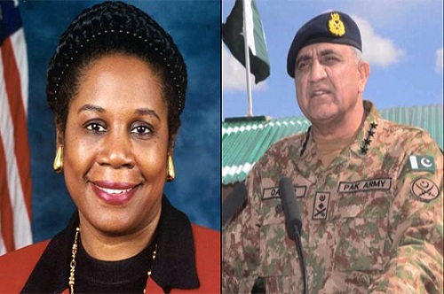ARMY CHIEF MEET WITH AMERICAN DELEGATION