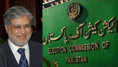 ishaq dar election commission case