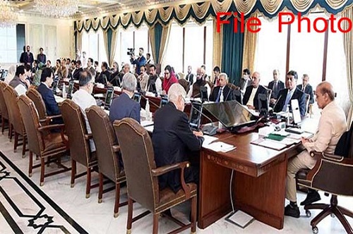 pm shahbaz sharif cabinet meeting