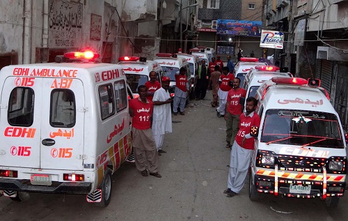 karachi edhi ambulance