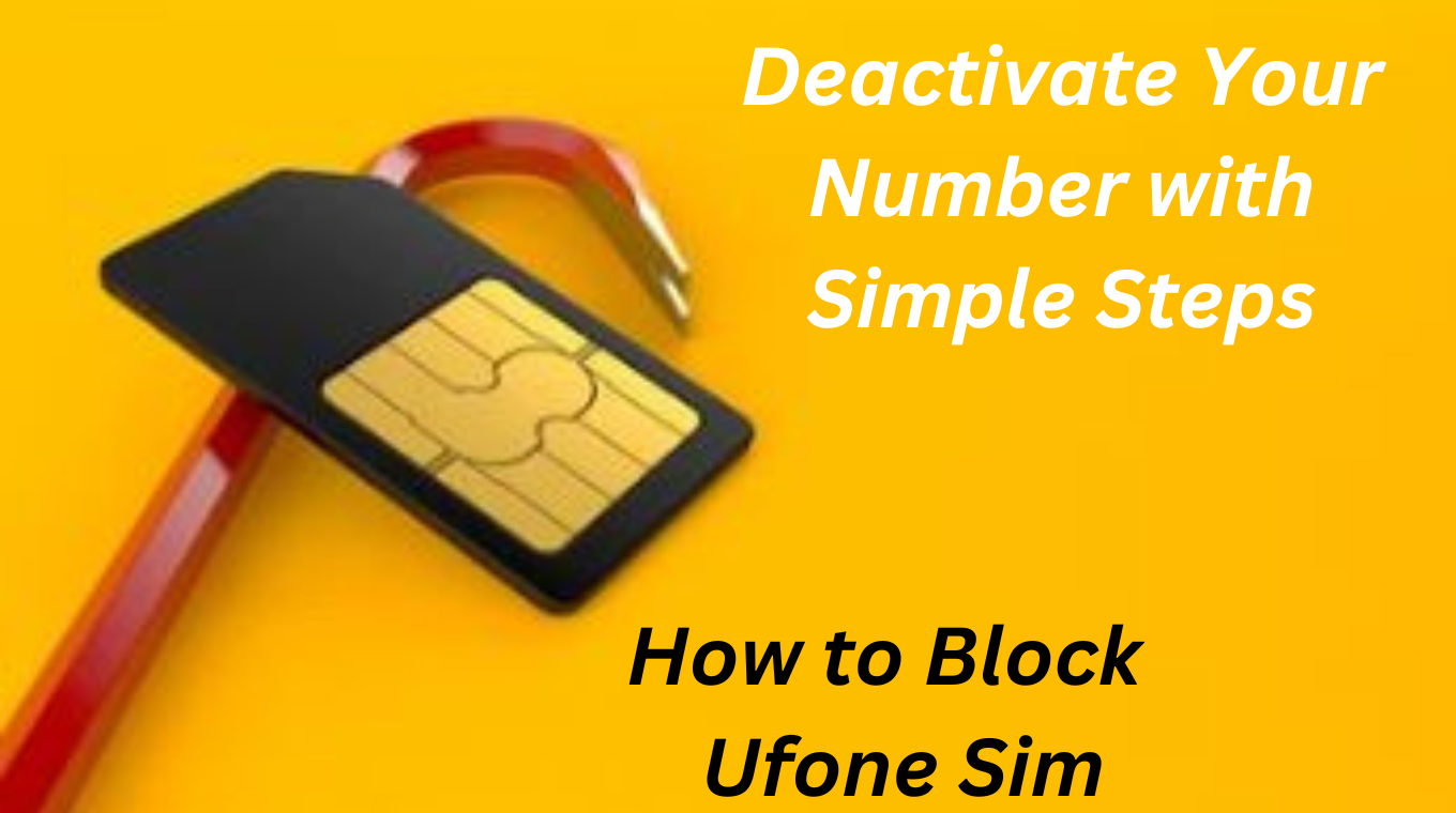 how to block ufone sim