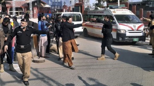 peshawar police lines blast