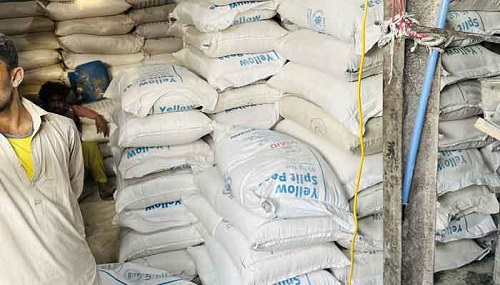 rice for flood effecties in larkana