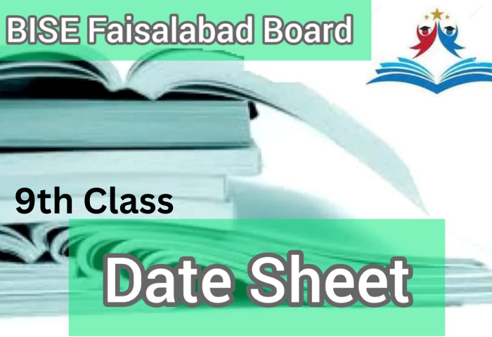 9th class date sheet 2023