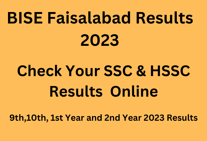 BISE Faisalabad Result 2023