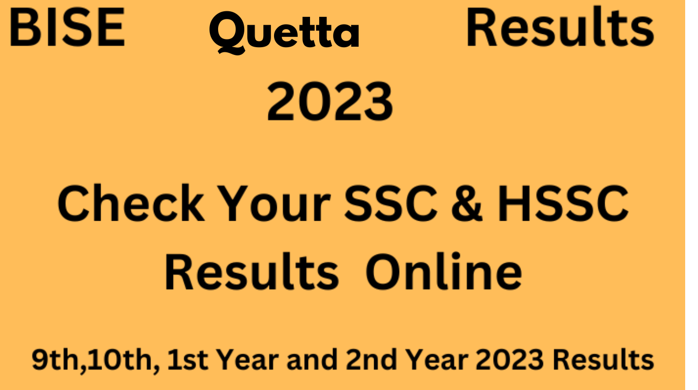 BISE Quetta Results 2023