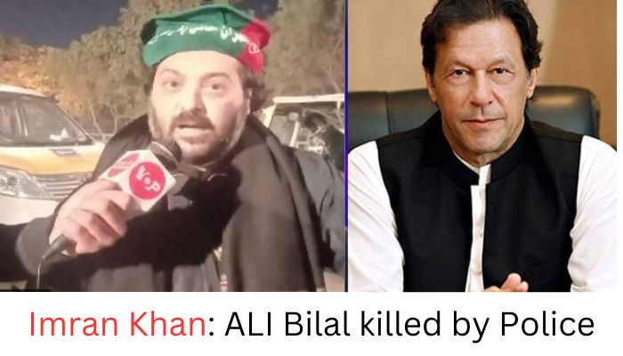 pti woker ali bilal was murdered by police says imran khan