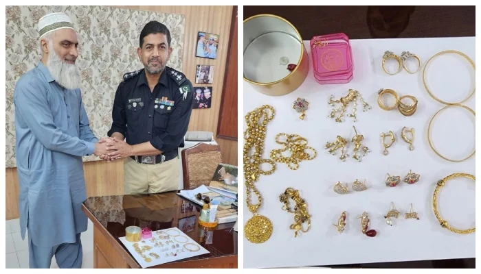 missing jewelery found by airport police