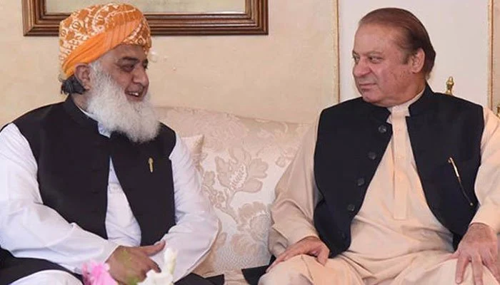 JUI President Maulana Fazlur Rahman Travels to UK for Meeting with PML-N Chief Nawaz Sharif