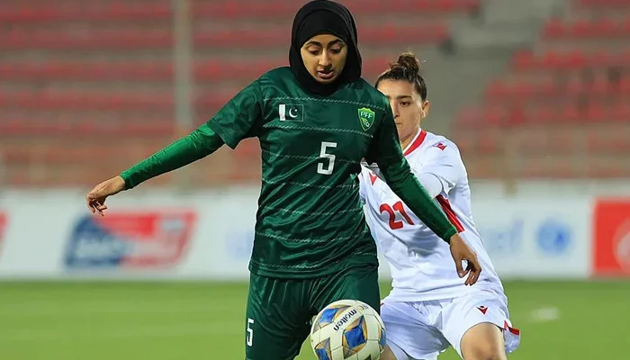 Footballer Amina Hanif opens up about wearing hijab on pitch
